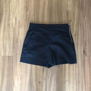 Navy blue Zara shorts